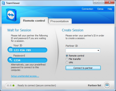 TeamViewer for Windows 7